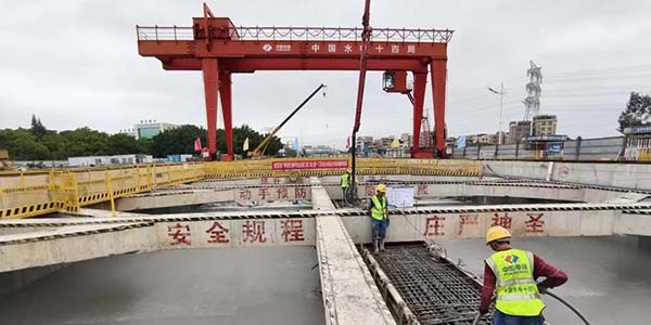 地鐵八號線北延段首個站封頂